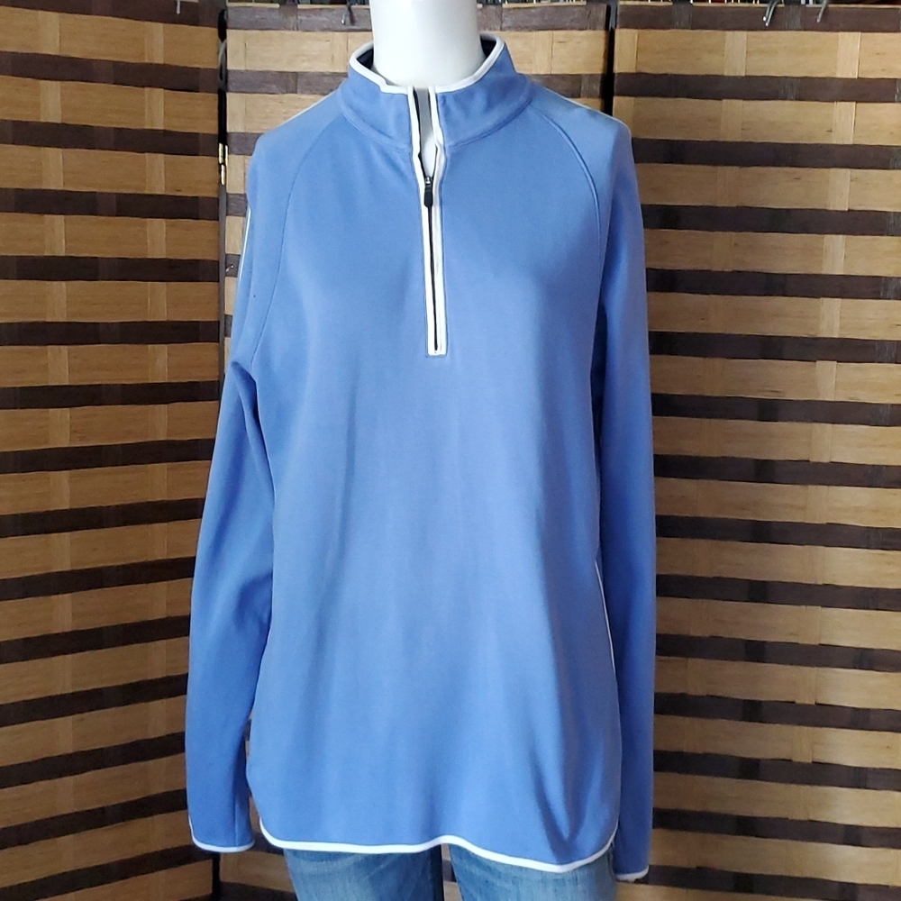 EUC!  Bobby Jones zip cuff top for golf